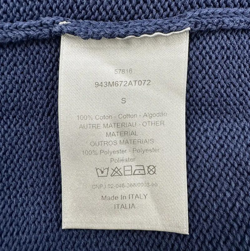 Dior Dior Navy Blue Men's Pullover Sweater 0089 Size US S / EU 44-46 / 1 - 8 Thumbnail