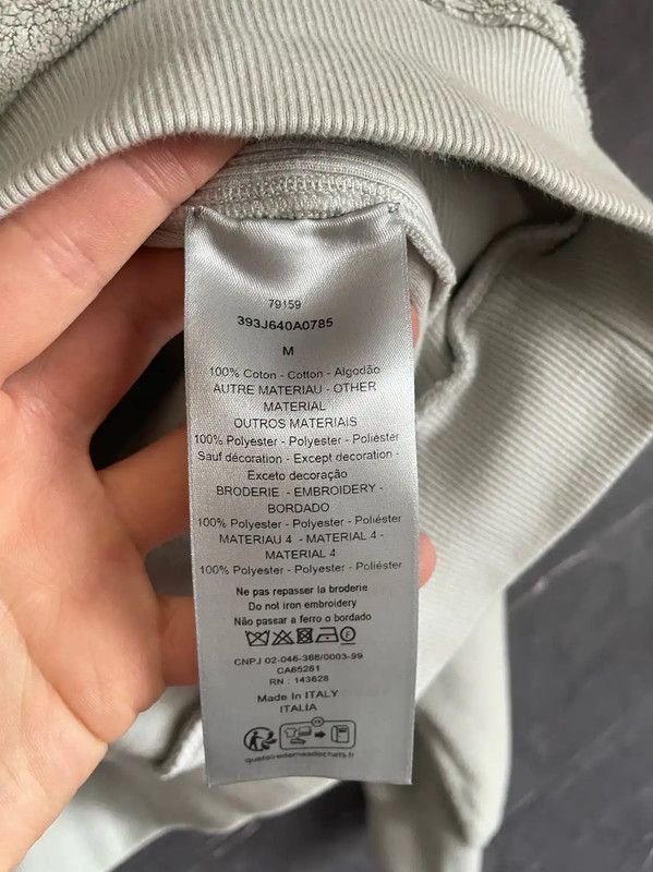 Dior Dior Mint Green Cotton Hoodie for Men 0089 Size US M / EU 48-50 / 2 - 3 Thumbnail