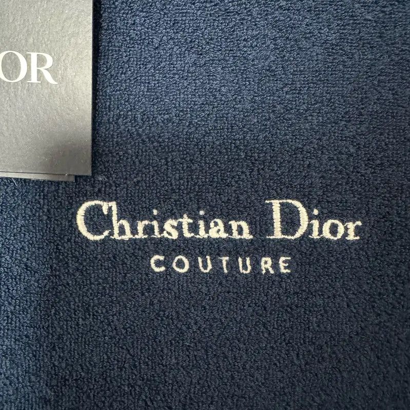 Dior Dior Men's Blue Cotton Logo T-Shirt 0089 Size US M / EU 48-50 / 2 - 3 Thumbnail