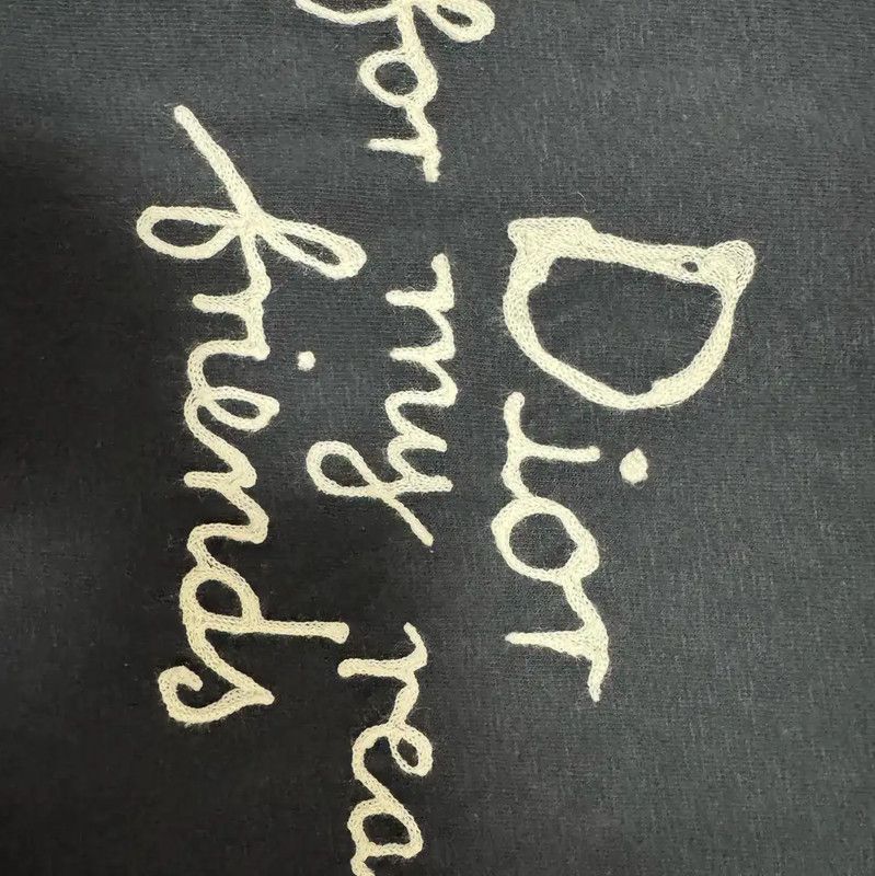Dior Dior Men's Grey Logo T-shirt 0089 Size US M / EU 48-50 / 2 - 4 Thumbnail