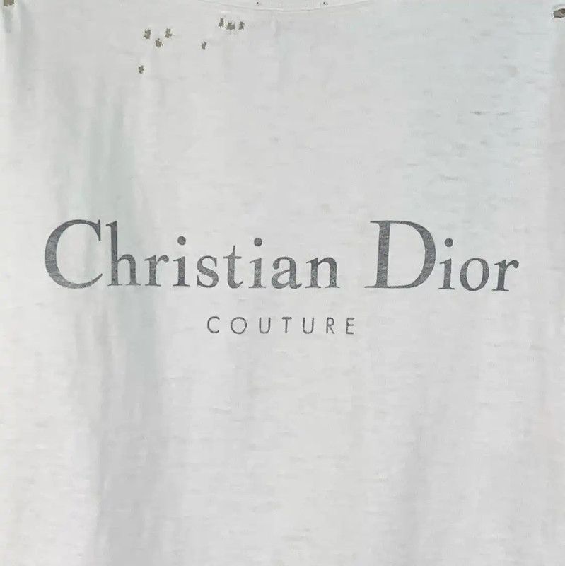 Dior Dior White Cotton Men's T-Shirt M Size 0089 Size US M / EU 48-50 / 2 - 4 Thumbnail