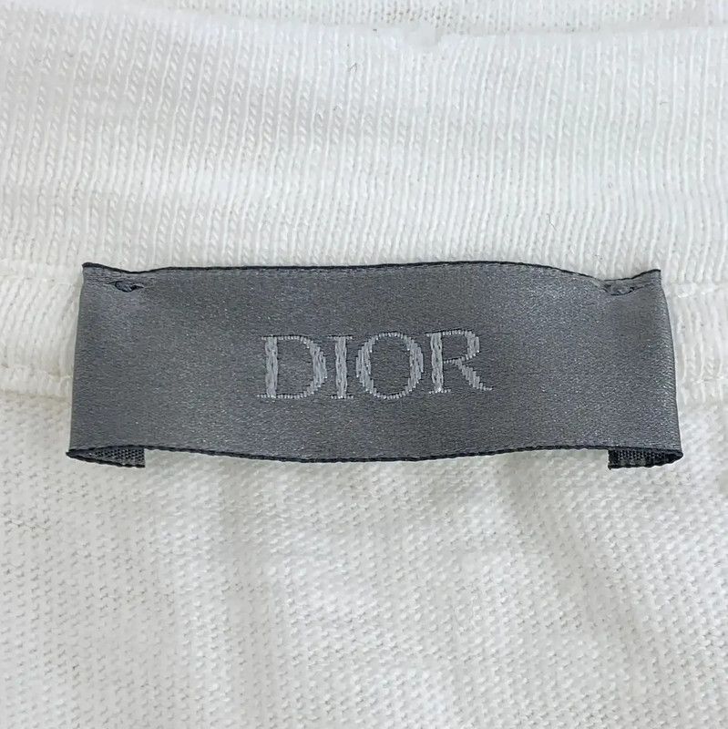Dior Dior White Cotton Men's T-Shirt M Size 0089 Size US M / EU 48-50 / 2 - 6 Thumbnail