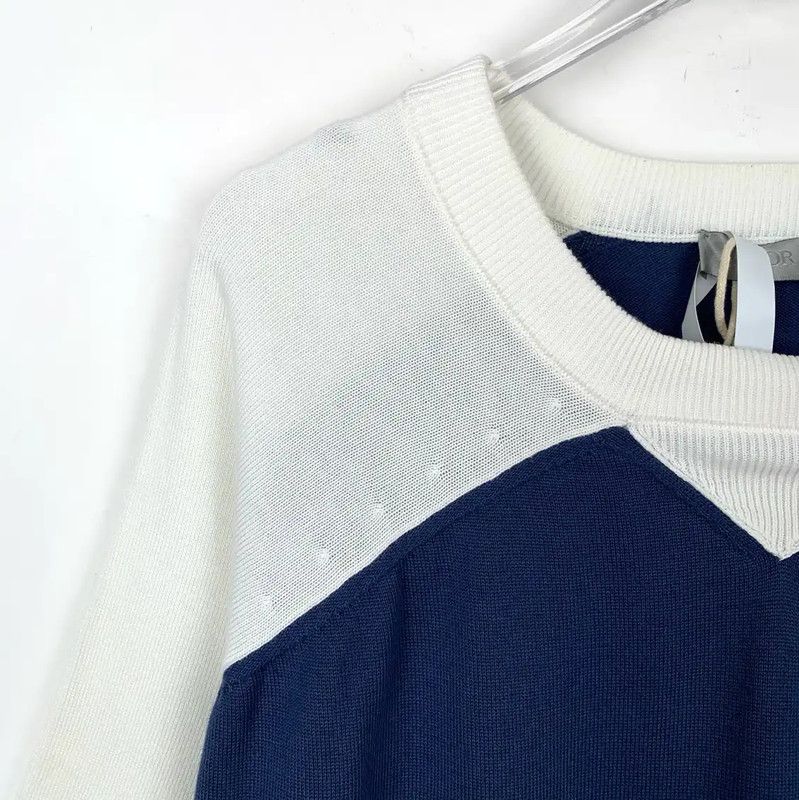 Dior Dior Men's Colorblock Cotton T-Shirt 0089 Size US L / EU 52-54 / 3 - 3 Thumbnail