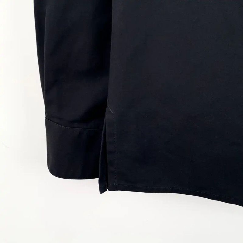 Dior Dior Men's Black Cotton Button-Up Shirt 0089 Size US M / EU 48-50 / 2 - 4 Thumbnail