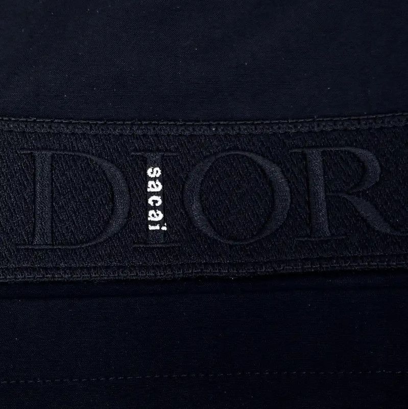 Dior Dior Men's Black Cotton Button-Up Shirt 0089 Size US M / EU 48-50 / 2 - 5 Thumbnail
