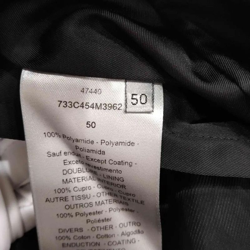 Dior Dior Black Silk Long Sleeve Jacket 0089 Size US L / EU 52-54 / 3 - 6 Thumbnail