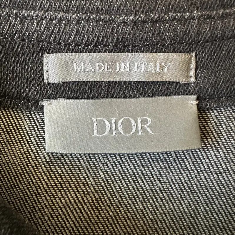 Dior Dior Black Long Sleeve Cotton Blend Shirt 0089 Size US XL / EU 56 / 4 - 4 Thumbnail
