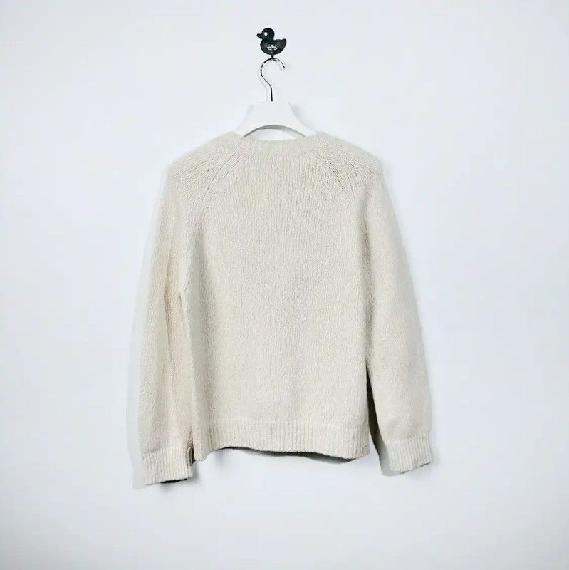 Dior Dior White Cashmere Blend Sweater with Tiger Design 0089 Size US S / EU 44-46 / 1 - 2 Thumbnail