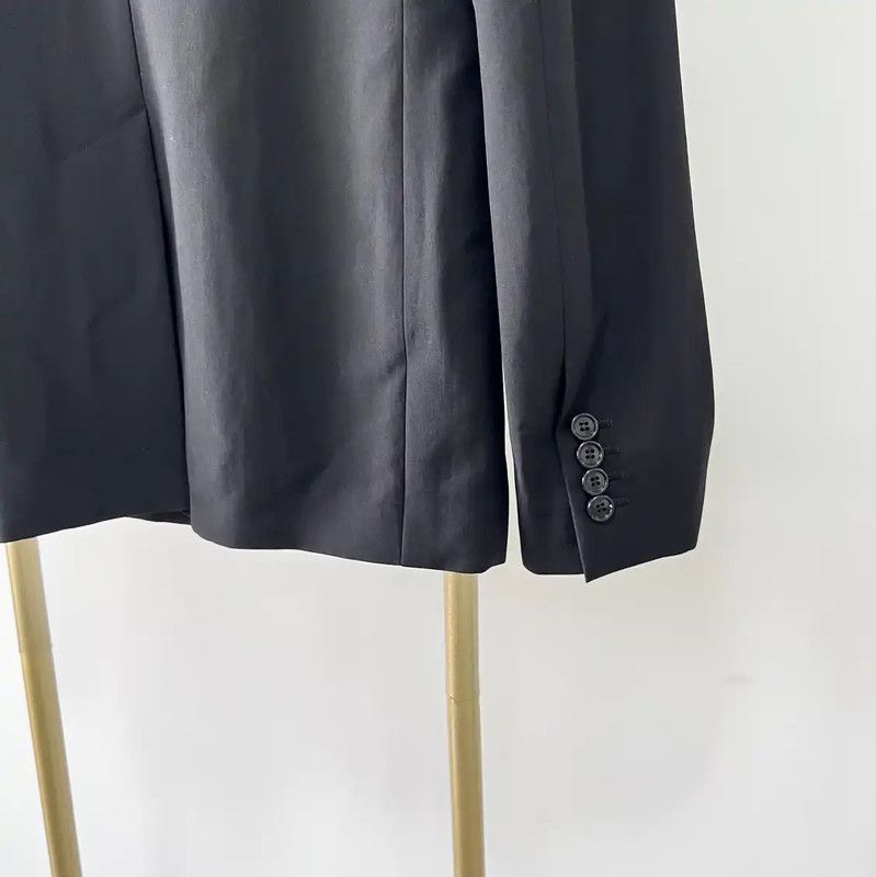 Dior Dior Black Wool Long Sleeve Coat for Men 0089 Size US XS / EU 42 / 0 - 5 Thumbnail