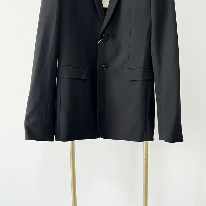 Dior Dior Black Wool Long Sleeve Coat for Men 0089 Size US XS / EU 42 / 0 - 3 Thumbnail