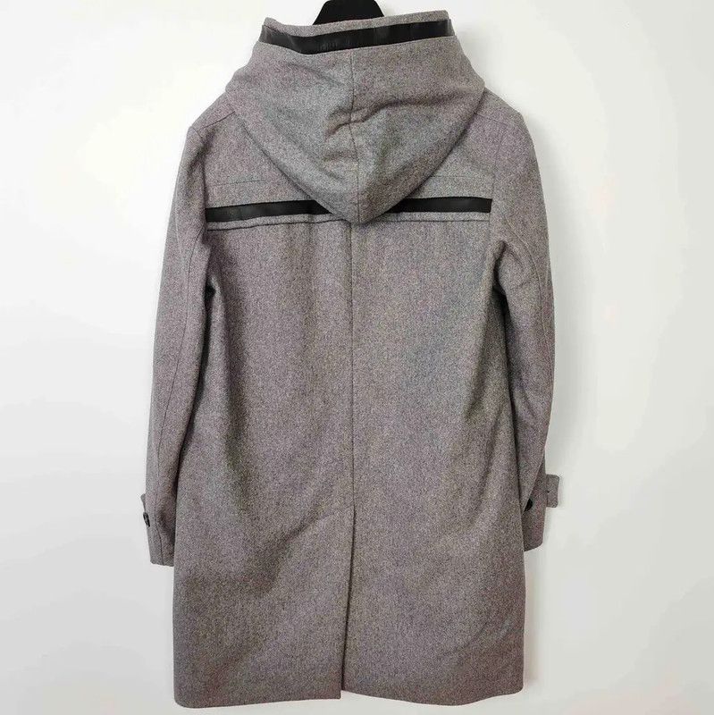 Dior Dior Gray Wool Men's Coat 0089 Size US M / EU 48-50 / 2 - 2 Thumbnail
