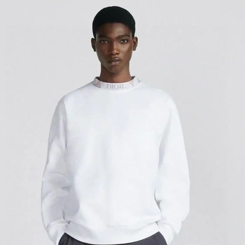 Dior Dior White Men's Sweatshirt XS Size 0089 Size US XS / EU 42 / 0 - 7 Thumbnail
