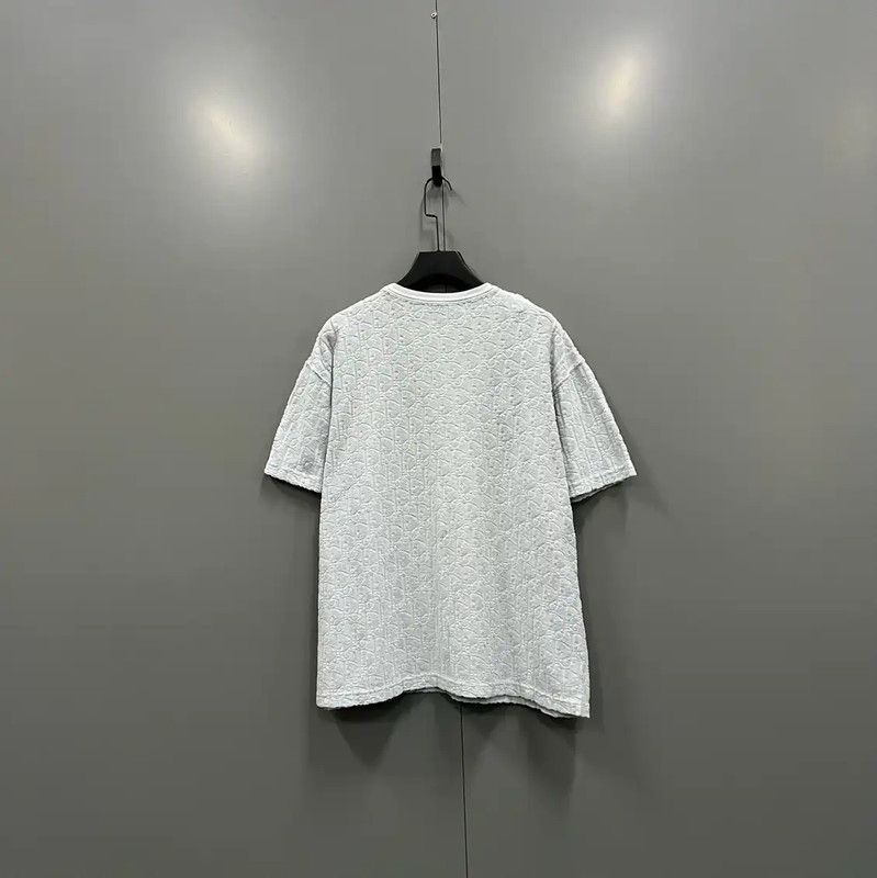Dior Dior Summer Blue Logo Short Sleeve Tee 0089 Size US XL / EU 56 / 4 - 2 Thumbnail