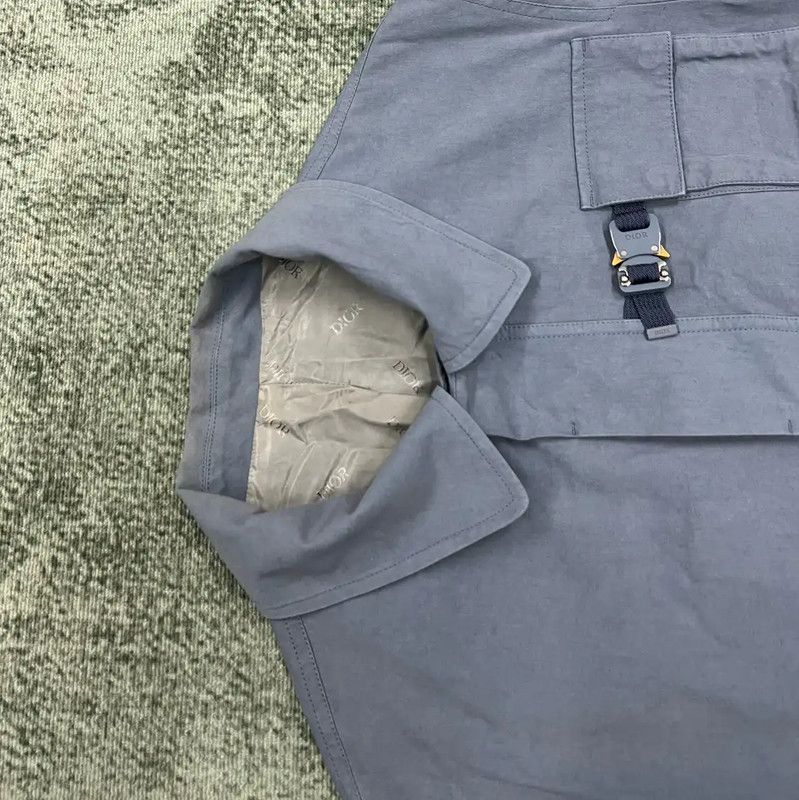 Dior Dior Men's Light Blue Long Sleeve Jacket 0089 Size US M / EU 48-50 / 2 - 2 Thumbnail