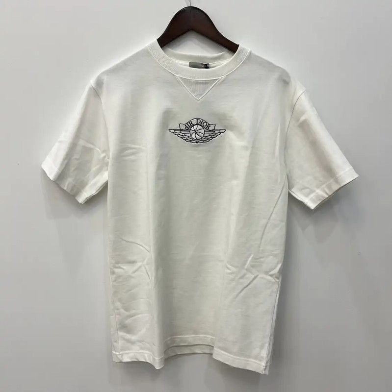Dior Dior White Cotton Men's Summer T-shirt 0089 Size US S / EU 44-46 / 1 - 7 Thumbnail
