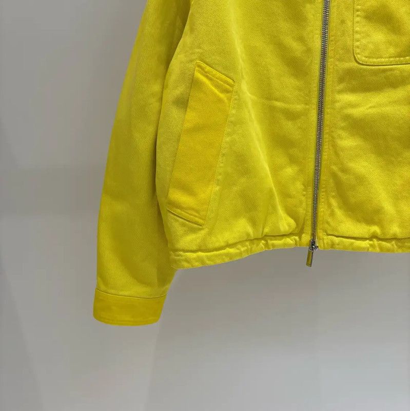 Dior Dior Yellow Cotton Logo Long Sleeve Jacket 0089 Size US M / EU 48-50 / 2 - 9 Thumbnail