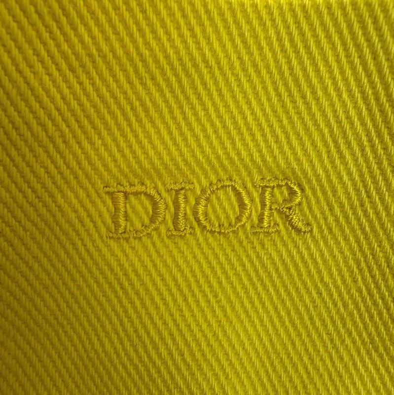 Dior Dior Yellow Cotton Logo Long Sleeve Jacket 0089 Size US M / EU 48-50 / 2 - 5 Thumbnail