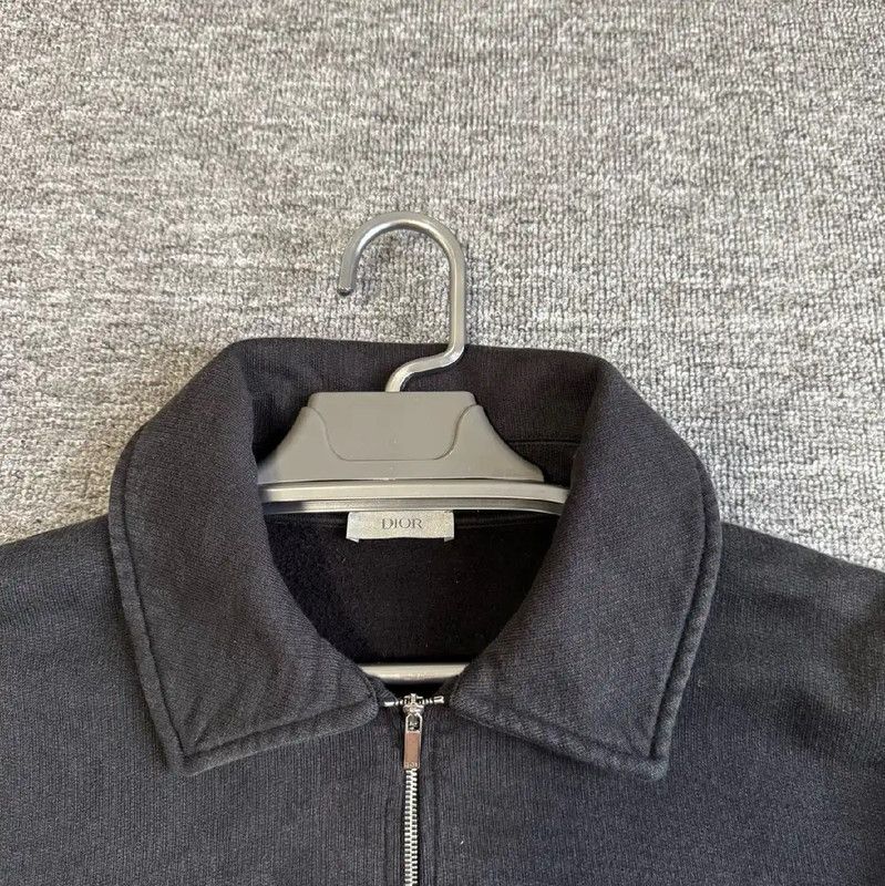 Dior Dior Men's Black Cotton Pullover Sweatshirt 0089 Size US M / EU 48-50 / 2 - 3 Thumbnail