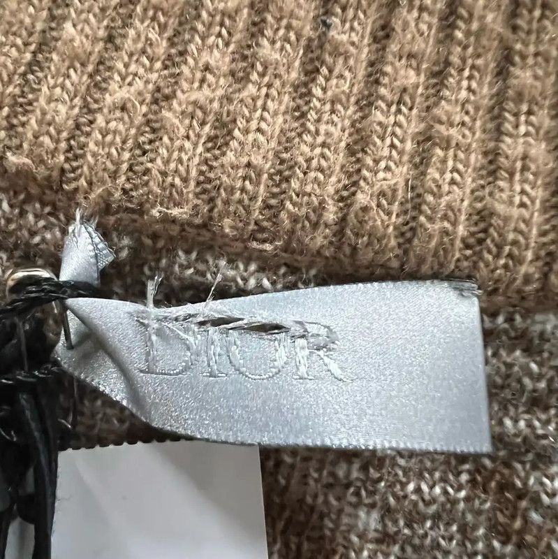 Dior Dior Coffee Wool Men's Sweater in XL 0089 Size US XL / EU 56 / 4 - 3 Thumbnail