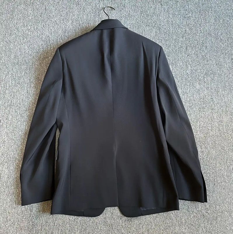 Dior Dior Black Wool Long Sleeve Overcoat 0089 Size US M / EU 48-50 / 2 - 4 Thumbnail