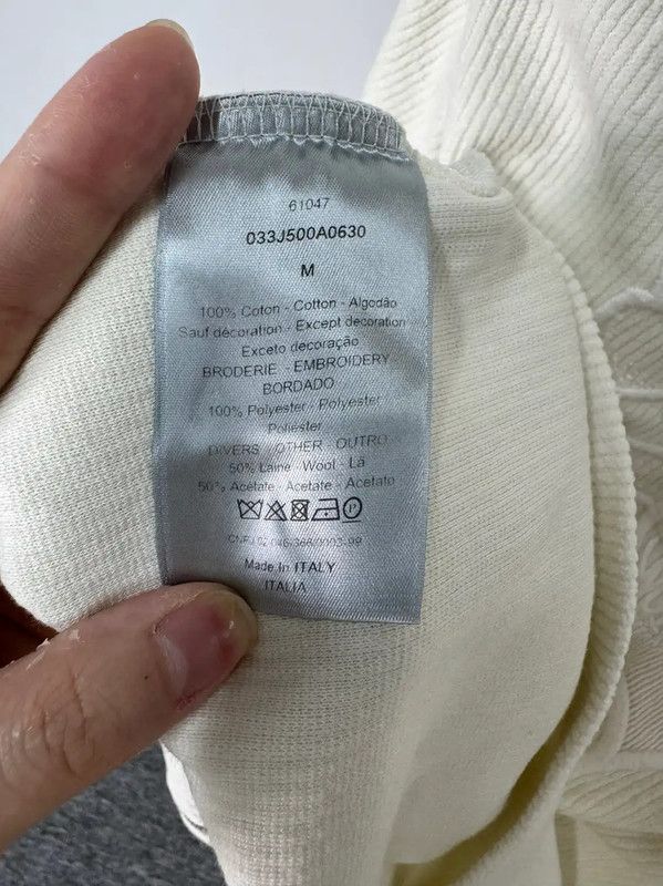 Dior Dior Embroidered White Long Sleeve Jacket 0089 Size US M / EU 48-50 / 2 - 4 Thumbnail