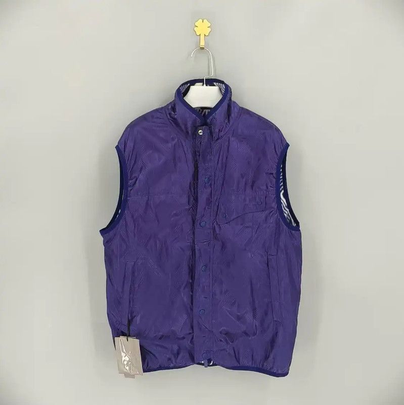 Dior Dior Blue Men's Vest with Geometric Print 0089 Size US L / EU 52-54 / 3 - 3 Thumbnail