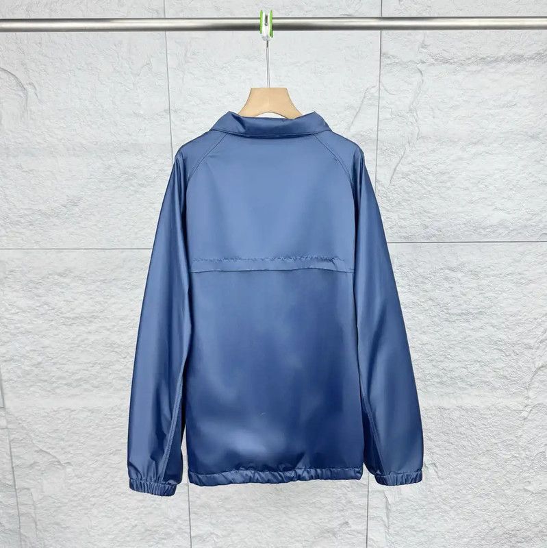 Dior Dior Blue Cotton Men's Jacket 0089 Size US M / EU 48-50 / 2 - 2 Thumbnail