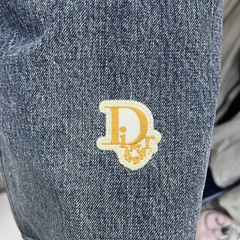 Dior Dior Multicolor Denim Jacket for Men 0089 Size US L / EU 52-54 / 3 - 4 Thumbnail