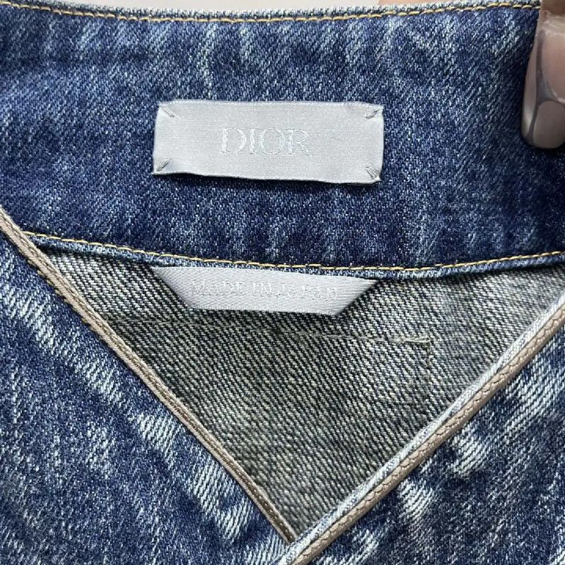 Dior Dior Multicolor Denim Jacket for Men 0089 Size US L / EU 52-54 / 3 - 3 Thumbnail