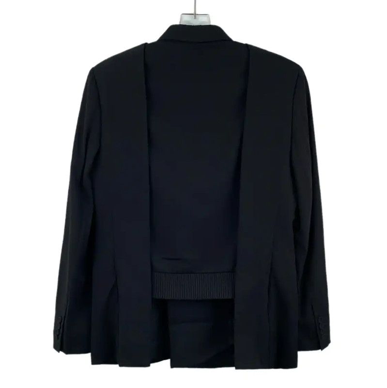 Dior Dior Black Wool Men's Outerwear Jacket 0089 Size US M / EU 48-50 / 2 - 2 Thumbnail