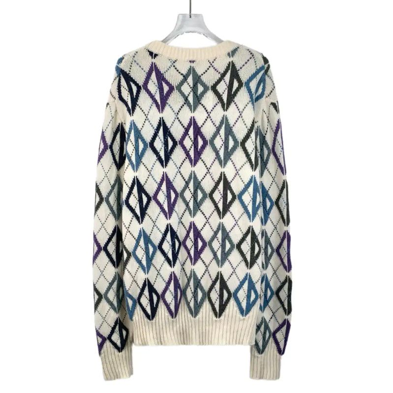 Dior Dior Colorblock Wool Sweater for Men 0089 Size US M / EU 48-50 / 2 - 2 Thumbnail