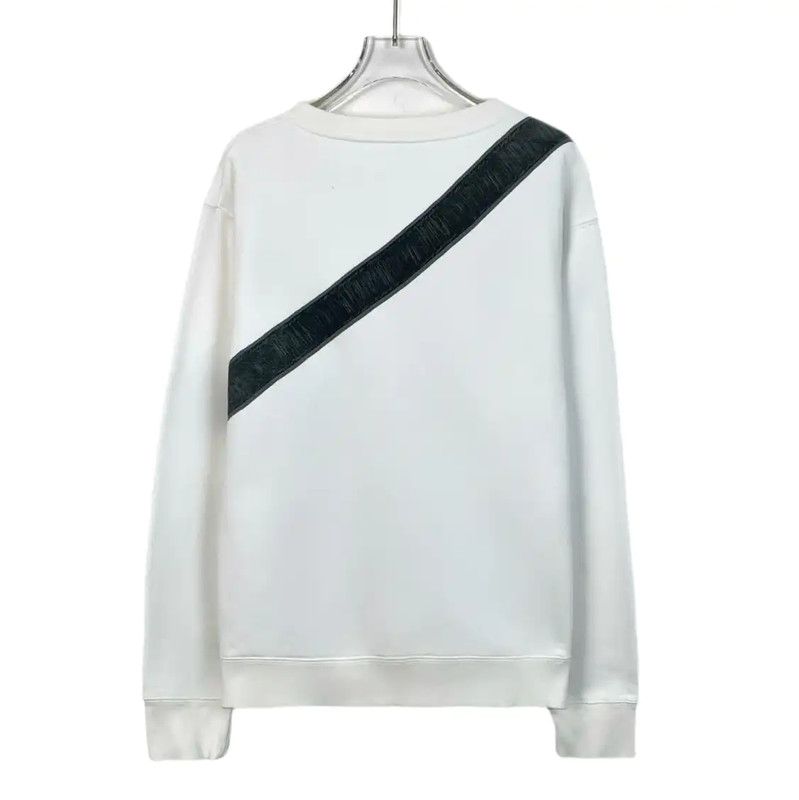 Dior Dior White Cotton Men’s Sweatshirt 0089 Size US M / EU 48-50 / 2 - 2 Thumbnail