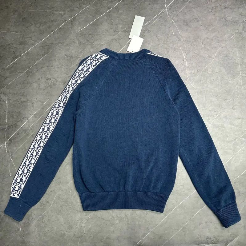 Dior Dior Blue Men's Knit Pullover Sweater 0089 Size US S / EU 44-46 / 1 - 5 Thumbnail