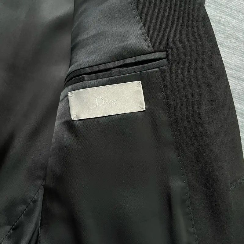 Dior Dior Black Wool Men's Spring Autumn Outerwear 0089 Size US M / EU 48-50 / 2 - 4 Thumbnail