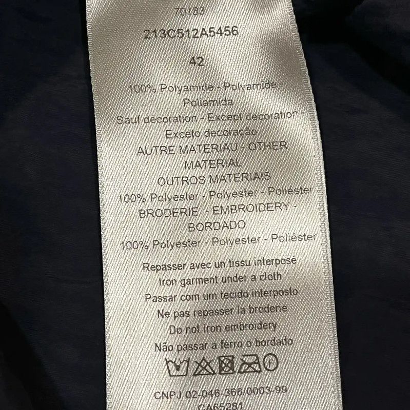 Dior Dior Men's XL Navy Blue Outdoor Jacket 0089 Size US XL / EU 56 / 4 - 5 Thumbnail