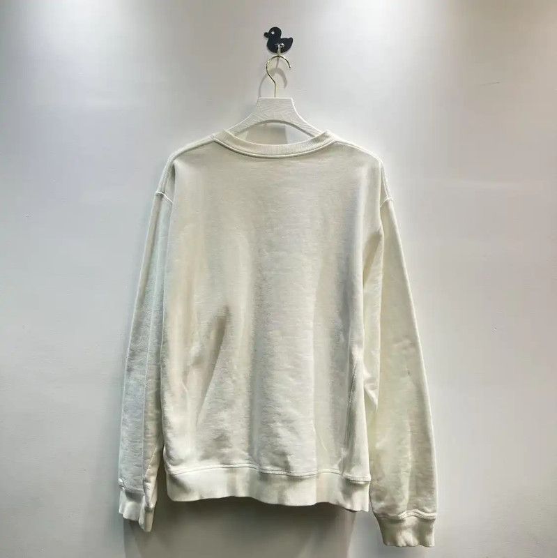 Dior Dior Men's White Cotton Sweatshirt in XXL 0089 Size US XXL / EU 58 / 5 - 2 Thumbnail