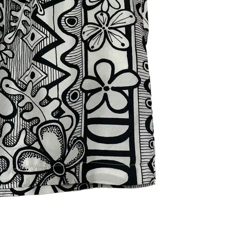 Dior Dior Men's Summer Patterned Silk Shorts 0089 Size US 38 / EU 54 - 4 Thumbnail