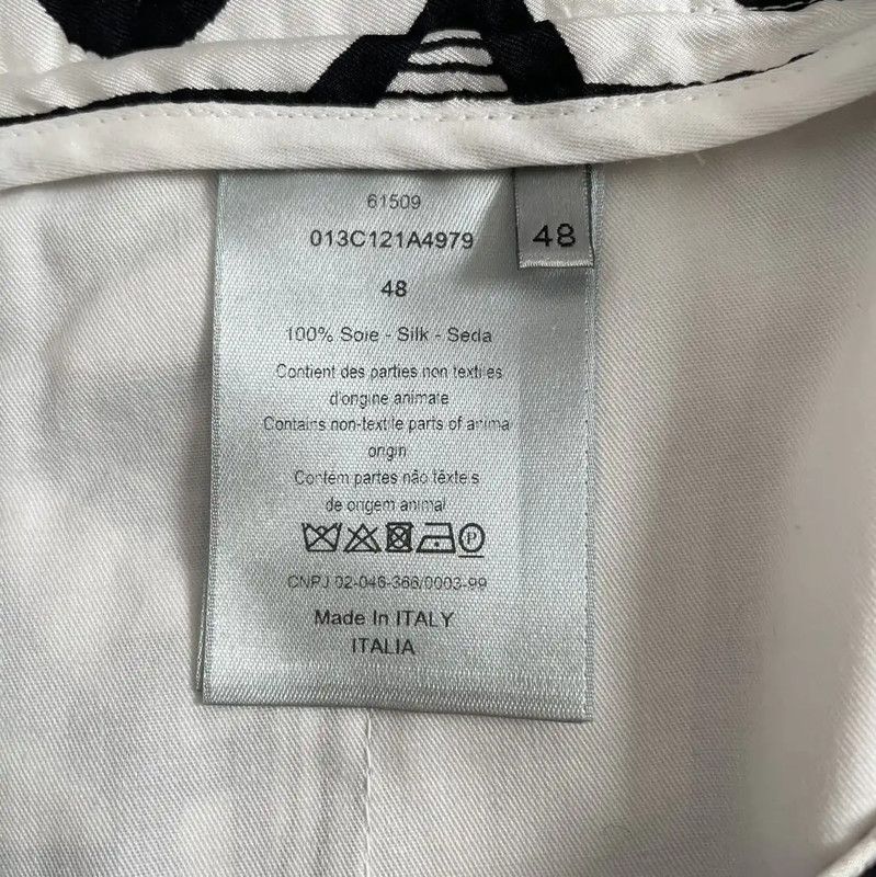 Dior Dior Men's Summer Patterned Silk Shorts 0089 Size US 38 / EU 54 - 6 Thumbnail
