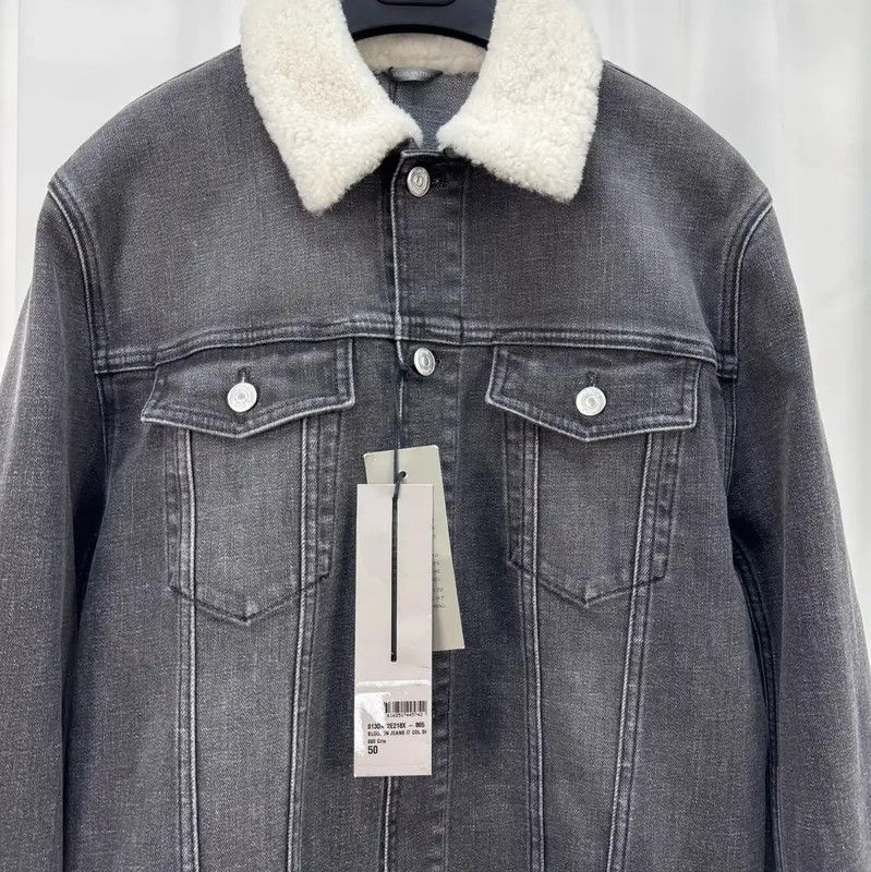 Dior Dior Men's Black Grey Denim Jacket 0089 Size US L / EU 52-54 / 3 - 3 Thumbnail