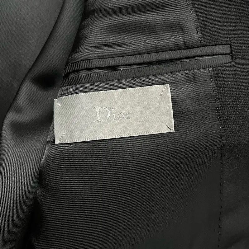Dior Dior Black Wool Blazer with Embroidery 0089 Size US S / EU 44-46 / 1 - 5 Thumbnail