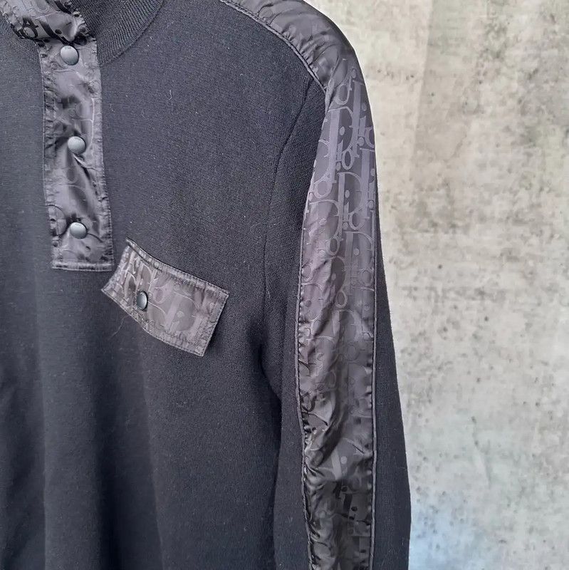 Dior Dior Men's Blue Polyester Pullover Sweater 0089 Size US M / EU 48-50 / 2 - 4 Thumbnail