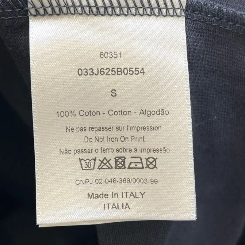 Dior Dior Summer Cotton Navy Short Sleeve T-Shirt 0089 Size US S / EU 44-46 / 1 - 5 Thumbnail