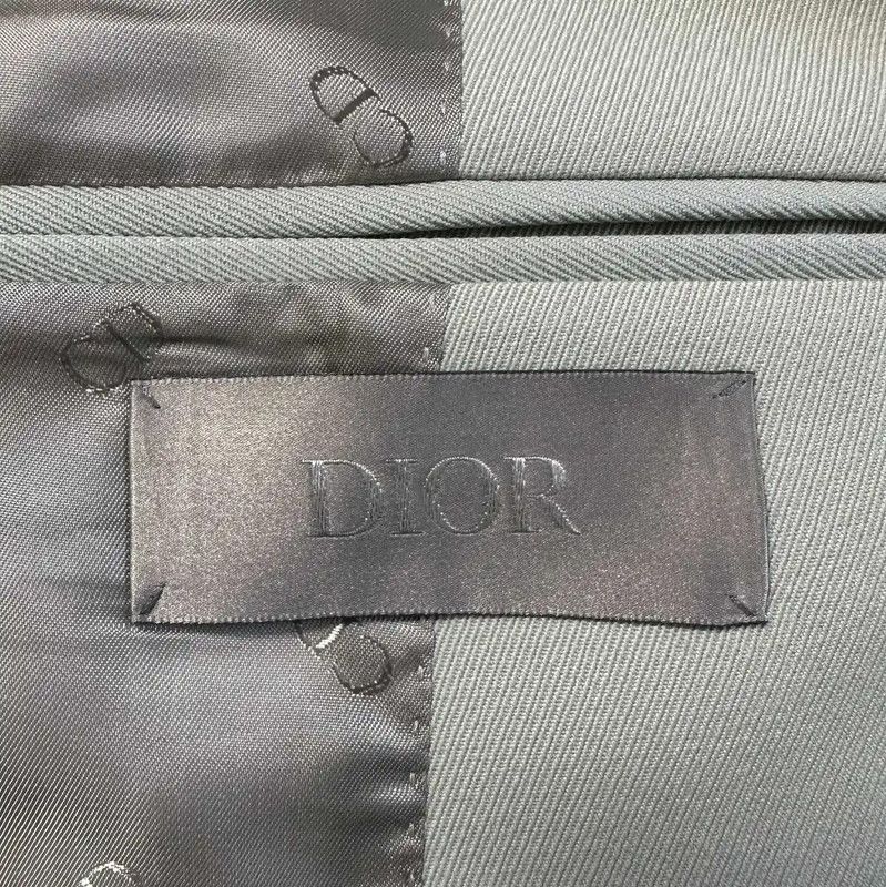 Dior Dior Spring Autumn Lake Blue Wool Long Coat 0089 Size US M / EU 48-50 / 2 - 3 Thumbnail
