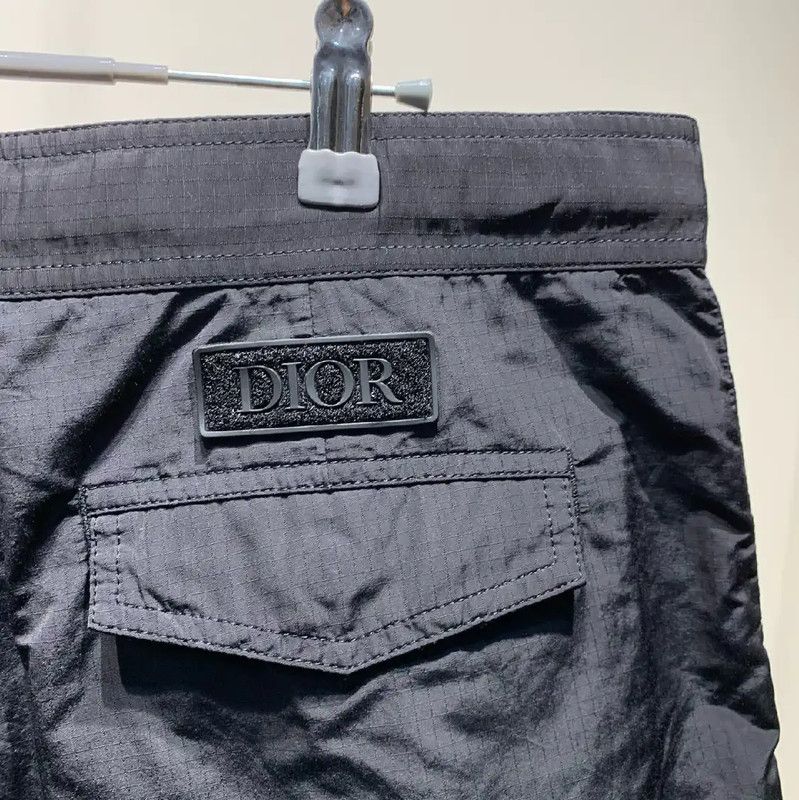 Dior Dior Black Nylon Casual Pants for Men 0089 Size US 44 / EU 60 - 3 Thumbnail