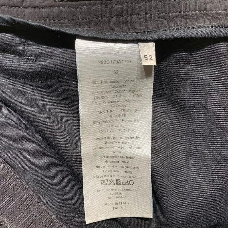 Dior Dior Black Nylon Casual Pants for Men 0089 Size US 44 / EU 60 - 4 Thumbnail