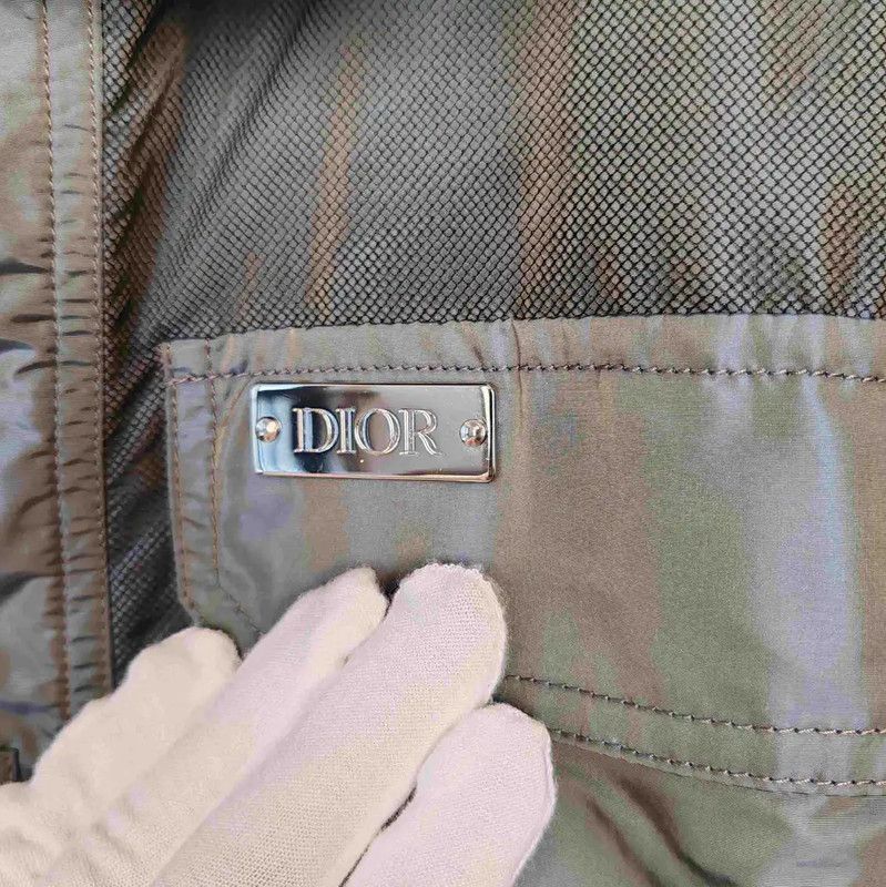 Dior Dior Military Green Nylon Men's Jacket 0089 Size US XL / EU 56 / 4 - 3 Thumbnail