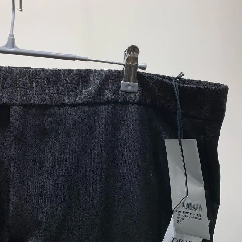 Dior Dior Black Casual Pants for Men 0089 Size US 44 / EU 60 - 4 Thumbnail