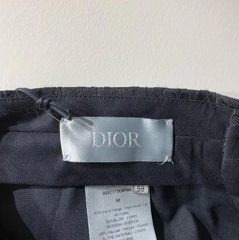 Dior Dior Black Casual Pants for Men 0089 Size US 44 / EU 60 - 3 Thumbnail