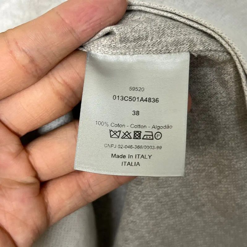 Dior Dior Beige Cotton Long Sleeve Shirt 0089 Size US S / EU 44-46 / 1 - 4 Thumbnail