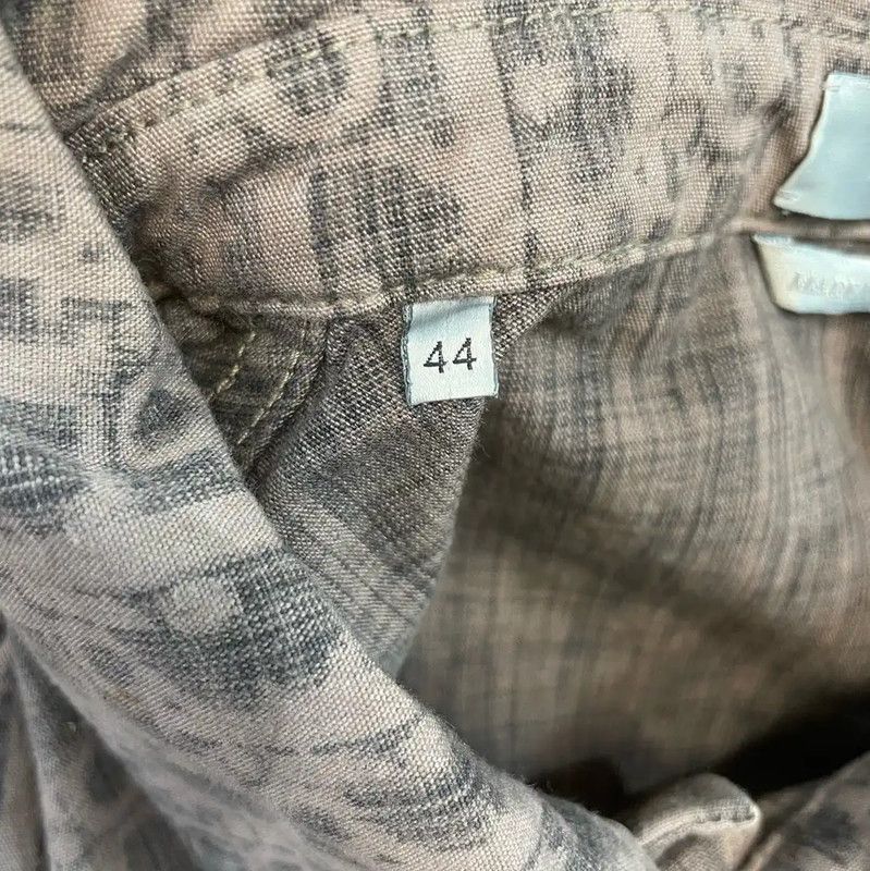 Dior Dior Brown Cotton Men's Shirt 0089 Size US S / EU 44-46 / 1 - 4 Thumbnail